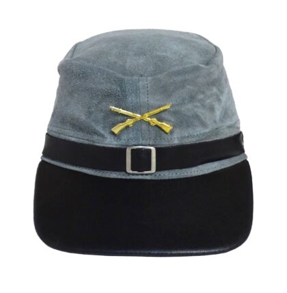 Civil War Südstaatencap Schildmütze grau Hüte Stoffhüte detail image 1