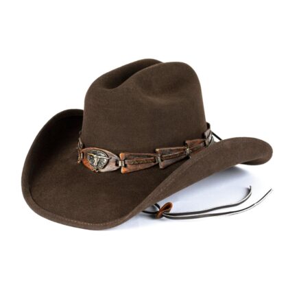 Dallas Hats Western-Filzhut Longhorn braun Hüte Filzhüte primary image