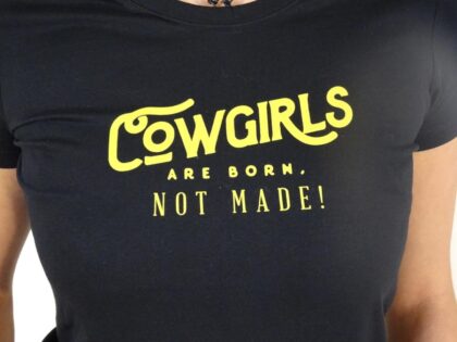 Great Western Damen T-Shirt Cowgirls kurzarm schwarz Ladies Westernhemden detail image 1