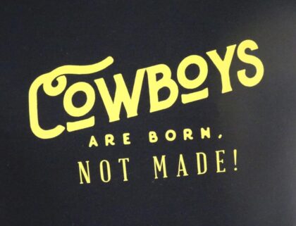 Great Western Herren T-Shirt Cowboys kurzarm schwarz Cowboys Westernhemden detail image 1