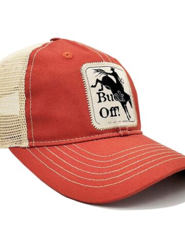 Great Western Trucker Style Cap Buck Off rot Hüte Caps primary image