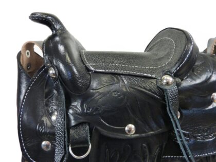 Ledertasche Saddle black Accessoires Taschen detail image 2