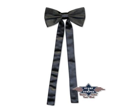 Stars & Stripes Western Old Style Schleife Krawatte schwarz Cowboys Old Style detail image 1