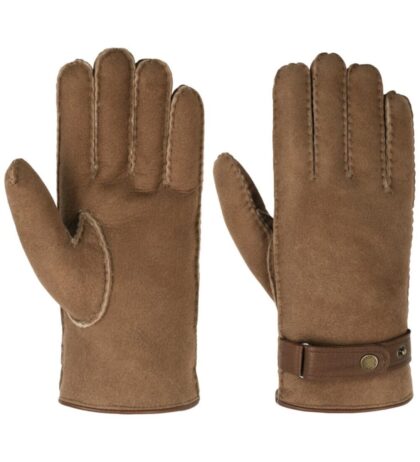 Stetson Deerskin Lambfur Gloves braun Accessoires Handschuhe primary image