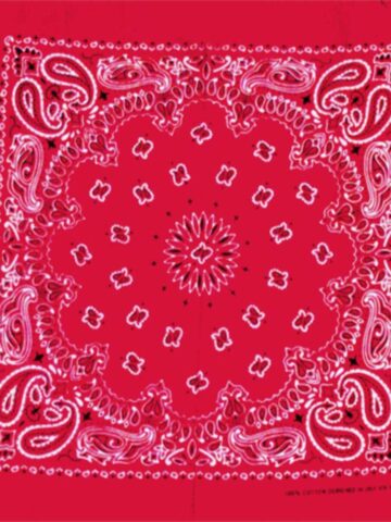 USA Style Bandana-Tuch rot Accessoires Sonstiges primary image