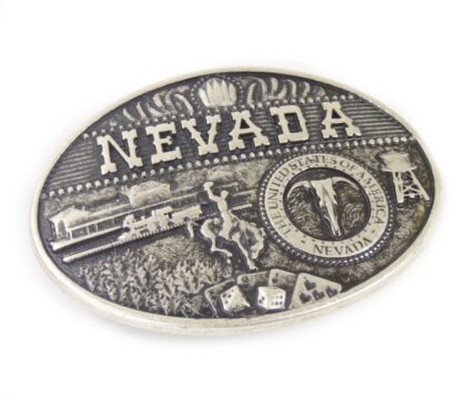 Western-Gürtelschnalle Nevada Silber Gürtel Gürtelschnallen detail image 1