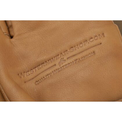 Western Style Winter-Reithandschuhe Nappaleder braun Accessoires Handschuhe detail image 3