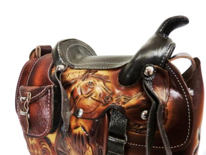 Ledertasche Saddle brown Accessoires Taschen detail image 1