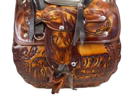 Ledertasche Saddle brown Accessoires Taschen detail image 3