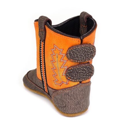 Great Western Baby Westernstiefel braun/orange Wipe Out Foot Kids Stiefel detail image 2