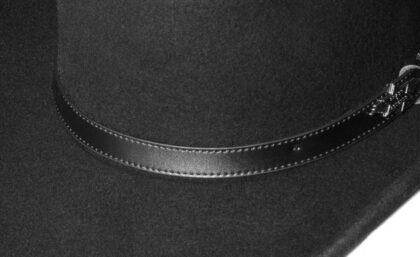 Stars & Stripes Old Style Western Wollfilzhut Bad Beat schwarz Hüte Filzhüte detail image 3