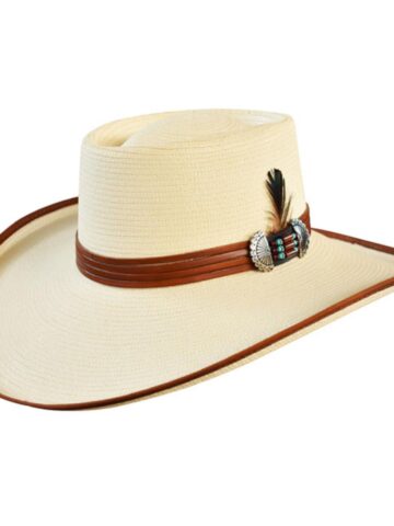 Dallas Hats Western-Strohhut Gambler Style Nebraska beige Hüte Strohhüte primary image