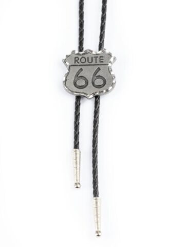 Great Western Bolotie Route 66 schwarz Accessoires Boloties primary image