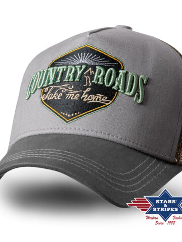 Stars & Stripes Country Roads Western Trucker Cap Hüte Caps primary image