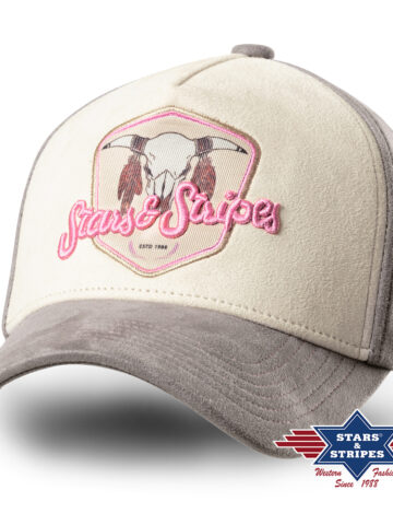 Stars & Stripes Damen Western Trucker Cap Buffalo pink Hüte Caps primary image