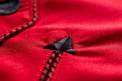 Stars & Stripes Damen Westernbluse Ella rot kurzarm Ladies Oberteile & Blusen detail image 3