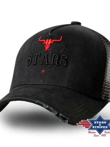 Stars & Stripes Stars Origianl Western Trucker Cap Vintage schwarz Hüte Caps primary image