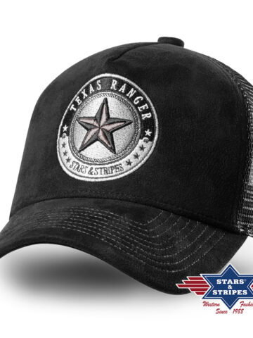 Stars & Stripes Texas Ranger Western Trucker Cap schwarz Hüte Caps primary image