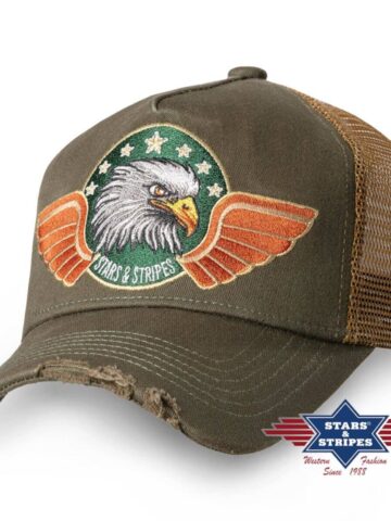 Stars & Stripes Trucker Cap Eagle Hüte Caps primary image