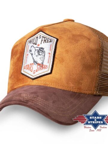 Stars & Stripes Trucker Cap Wild & Free Hüte Caps primary image