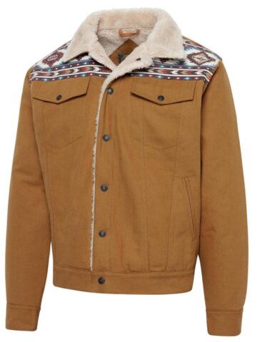 Stars & Stripes Western Style Canvasjacke Carson braun Outdoor Jacken primary image