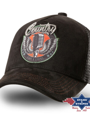 Stars & Stripes Western Trucker Cap Country schwarz Hüte Caps primary image