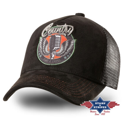 Stars & Stripes Western Trucker Cap Country schwarz Hüte Caps primary image