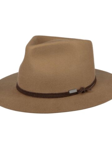 Stetson Fedora Woolfelt dunkelbeige Hüte Filzhüte primary image