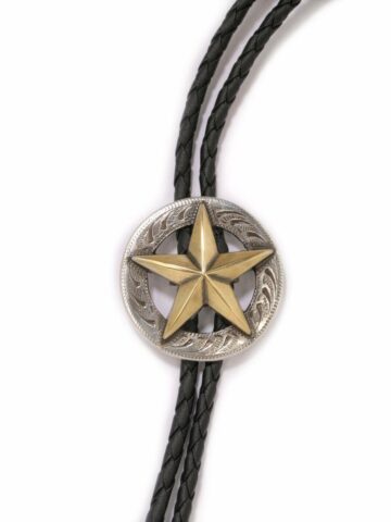 Western Bolotie Golden Star - Erlebe Western Eleganz Accessoires Boloties primary image