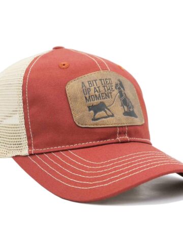 Great Western Trucker Style Cap A bit tied up rot Hüte Caps Rot unisex main image Western Wear