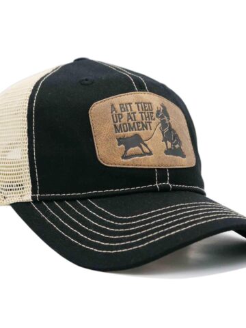 Great Western Trucker Style Cap A bit tied up schwarz Hüte Caps Schwarz unisex main image Western Wear