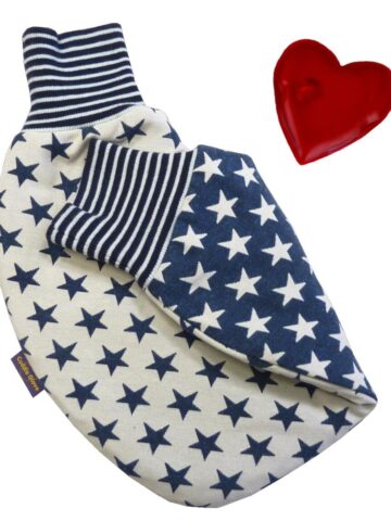 Cuddle Glove Partnerhandschuh Denim Stars Mix Accessoires Partnerhandschuhe Gold unisex main image Western Wear