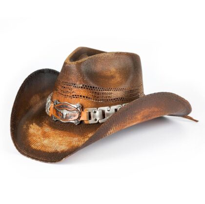 Dallas Hats Westernwear Western-Strohhut Rusty Hüte Strohhüte Braun unisex main image Western Wear