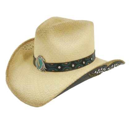 Dallas Hats Westernwear Western-Strohhut Victoria Hüte Strohhüte Beige female main image Western Wear