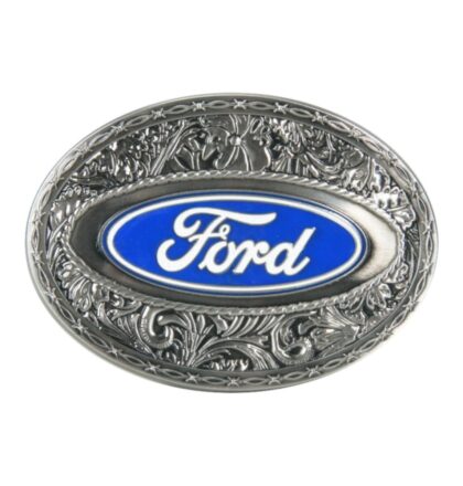 Ford Fan Gürtelschnalle Ford oval Western Style Gürtel Gürtelschnallen Silber unisex main image Western Wear