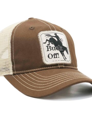 Great Western Trucker Style Cap Buck Off coffee Hüte Caps Braun unisex main image Western Wear