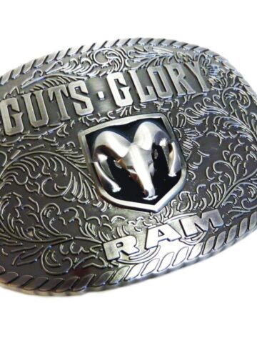 Gürtelschnalle Guts & Glory Dodge Ram Gürtel Gürtelschnallen Silber unisex main image Western Wear