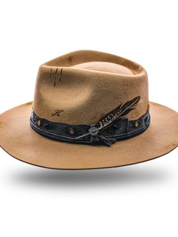 Kastori Filzhut Quinn Hüte Filzhüte Braun unisex main image Western Wear