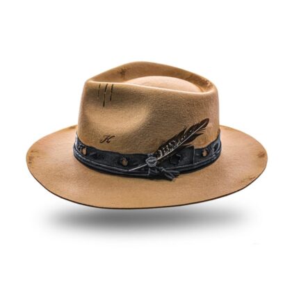 Kastori Filzhut Quinn Hüte Filzhüte Braun unisex main image Western Wear