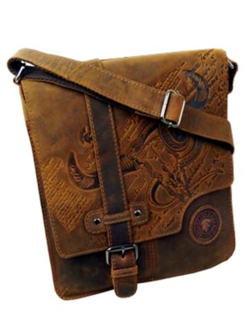 Landleder Büffelleder Casual Crossbag BULL&SNAKE Accessoires Taschen Braun unisex main image Western Wear