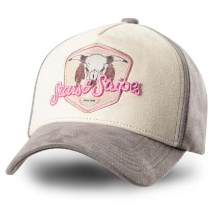 Stars & Stripes Damen Western Trucker Cap Buffalo pink Hüte Caps Pink female main image Western Wear