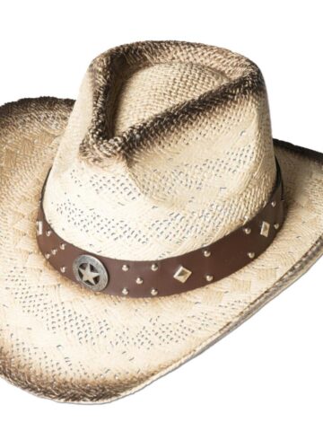 Stars & Stripes Western Strohhut Santiago beige Hüte Strohhüte Beige unisex main image Western Wear