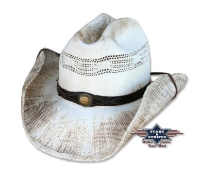 Stars & Stripes Western Strohhut Snake beige Hüte Strohhüte Beige unisex main image Western Wear