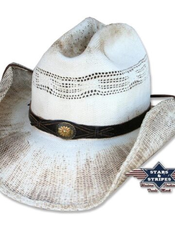 Stars & Stripes Western Strohhut Snake beige Hüte Strohhüte Beige unisex main image Western Wear