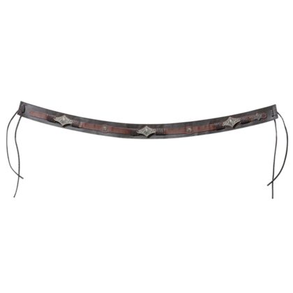 Stars & Stripes Western Style Cowboyhut Hutband HB-44 schwarz Hüte Hutbänder Schwarz unisex detail 2