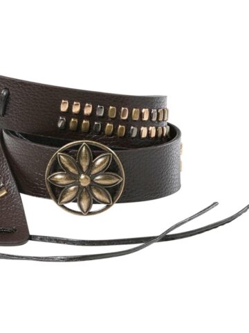 Stars & Stripes Western Style Cowboyhut Hutband HB-47 braun Hüte Hutbänder Braun unisex main image Western Wear