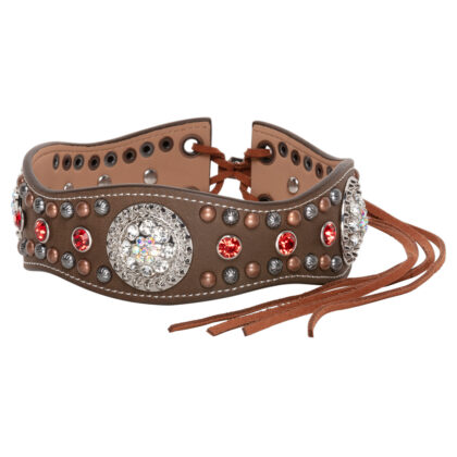 Stars & Stripes Western Style Cowboyhut Hutband HB-57 braun Hüte Hutbänder Braun female main image Western Wear