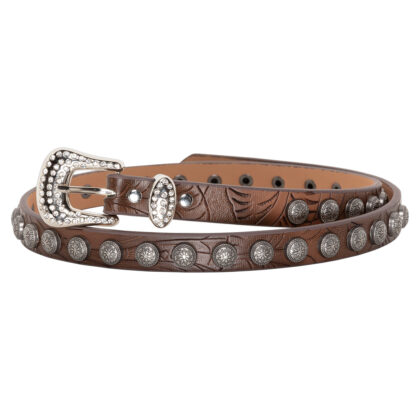 Stars & Stripes Western Style Cowboyhut Hutband HB-60 braun Hüte Hutbänder Braun unisex main image Western Wear