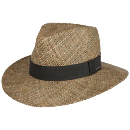 Stetson Seagrass eleganter Traveller für stilvolle Abenteuer Hüte Strohhüte Braun unisex main image Western Wear