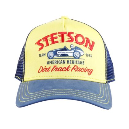 Stetson Trucker Cap Dirt Track Racing Hüte Caps Grau unisex detail 1